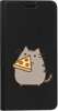 Portfel DUX DUCIS Skin PRO koteł z pizzą na Samsung Galaxy S21 Plus