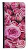 Portfel Wallet Case Motorola Moto G7 Power różowe róże
