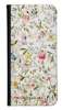 Portfel Wallet Case Samsung Galaxy A42 5G białe kwiatki