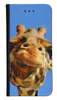 Portfel Wallet Case Samsung Galaxy M32 / Galaxy M22 śmieszka żyrafa