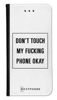 Portfel Wallet Case Xiaomi Redmi Go don't touch my phone