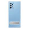 Samsung Clear Standing Cover żelowe etui pokrowiec z podstawką Samsung Galaxy A72 4G przezroczysty (EF-JA725CTEGWW)