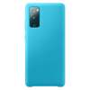 Silicone Case elastyczne silikonowe etui pokrowiec Samsung Galaxy A71 jasnoniebieski